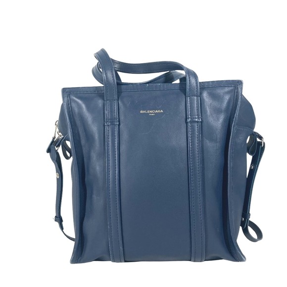 Balenciaga Navy Leather - Picture 1 of 10